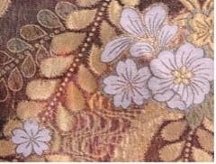 【辻が花】美品　辻ヶ花模様織出し袋帯