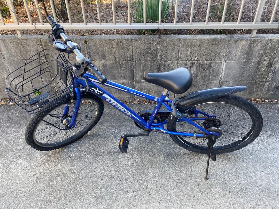 PRIDE S2 キッズサイクル 青　子供用自転車　22インチ　愛知県引き取り