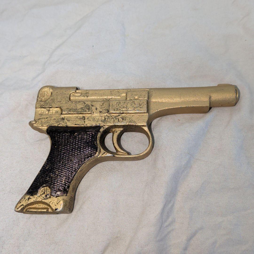 中田商店製 九四式自動拳銃 無可動文鎮モデル　重量490g 珍品