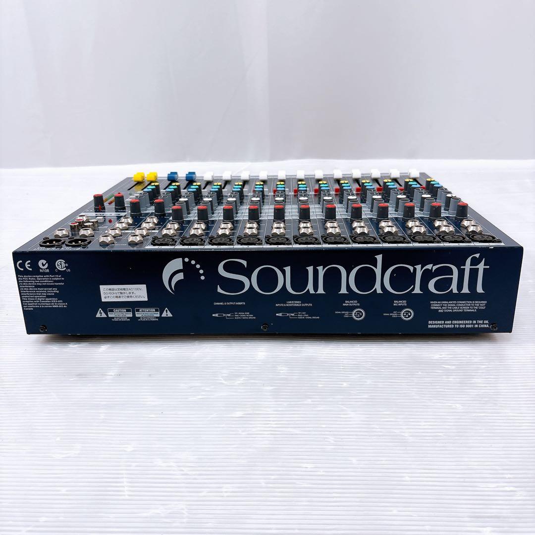 【極美品】Soundcraft サウンドクラフト EPM12 アナログミキサー