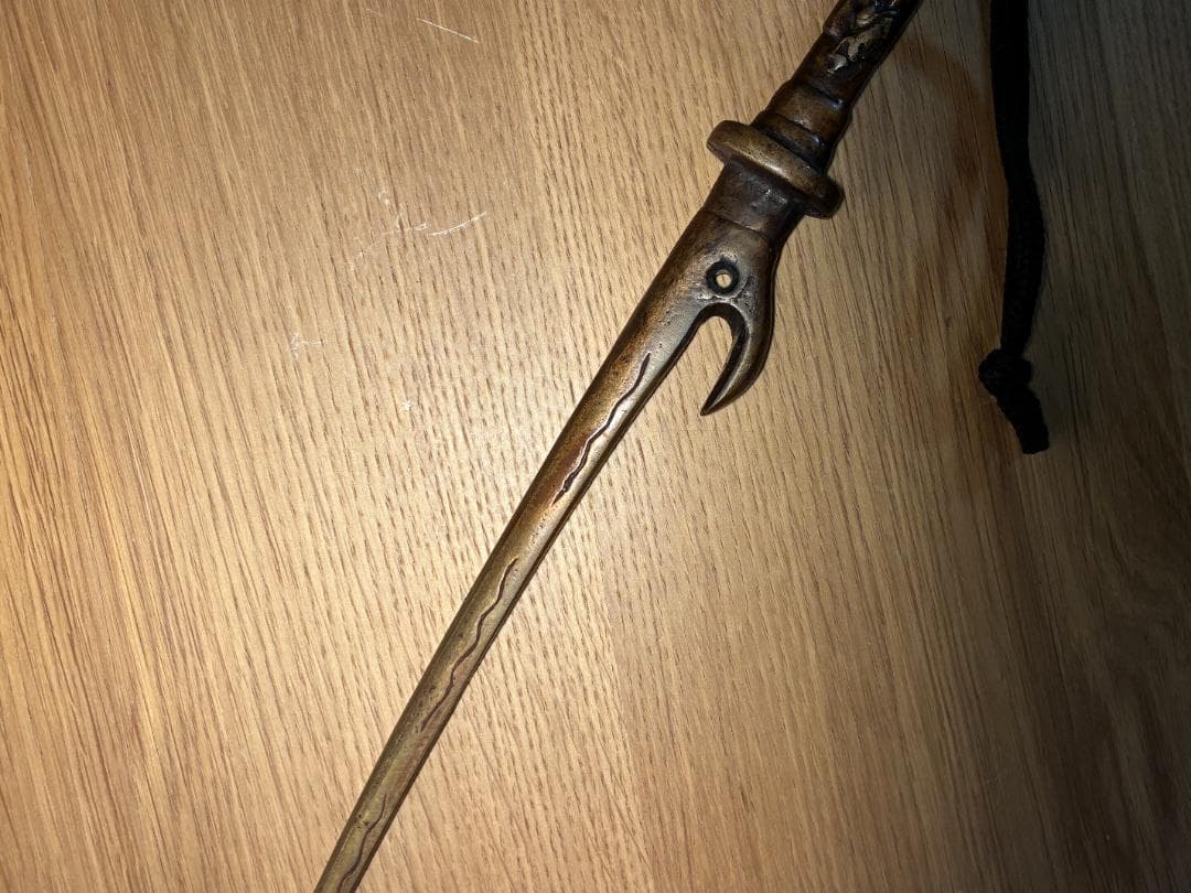 018 兜割 銅製 時代武具 鉢割（はちわり）