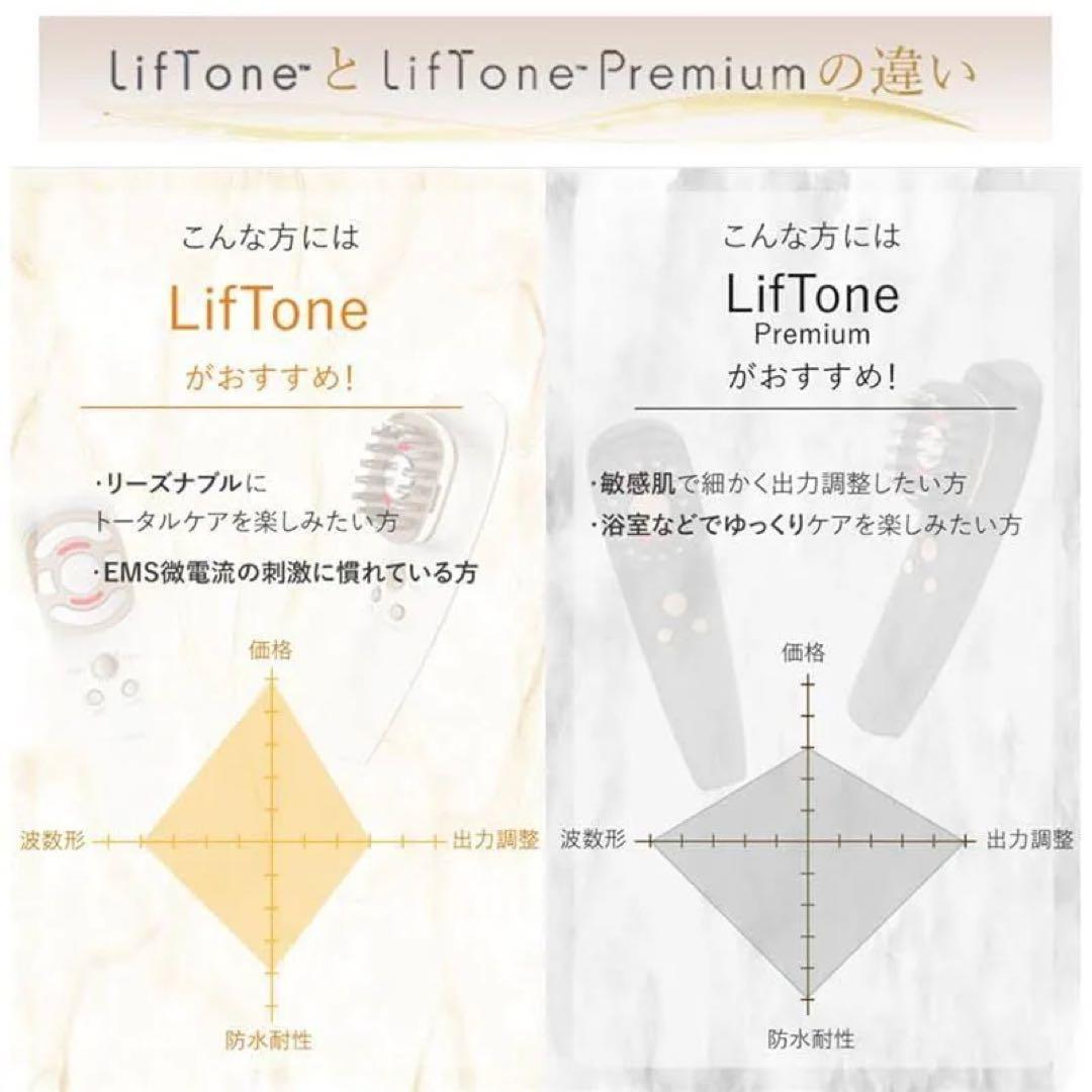 LifTone Premium トータルケアEMS微電流 超音波キャビテーション