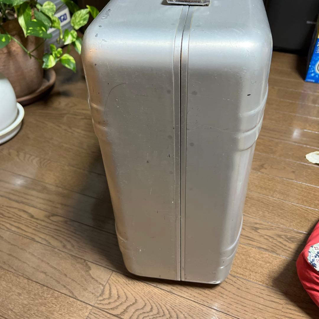 素敵な内装【鍵つき】レア大型赤ハリバートンゼロハリバートンビンテージスーツケース