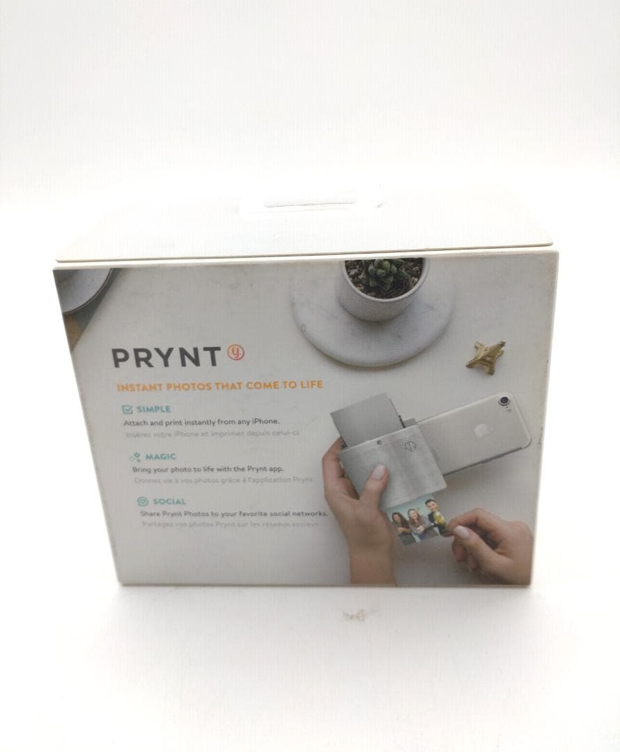 【新品・未開封】PRYNT Pocket モバイルプリンタ iPhone対応