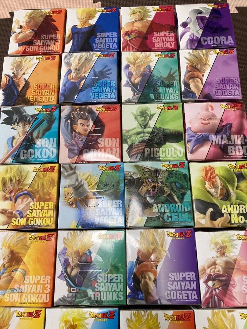 【未開封横穴無し】　ドラゴンボール　組立式アクションポーズフィギュア