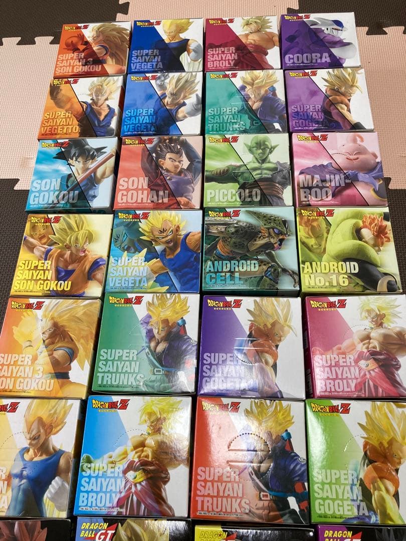 【未開封横穴無し】　ドラゴンボール　組立式アクションポーズフィギュア