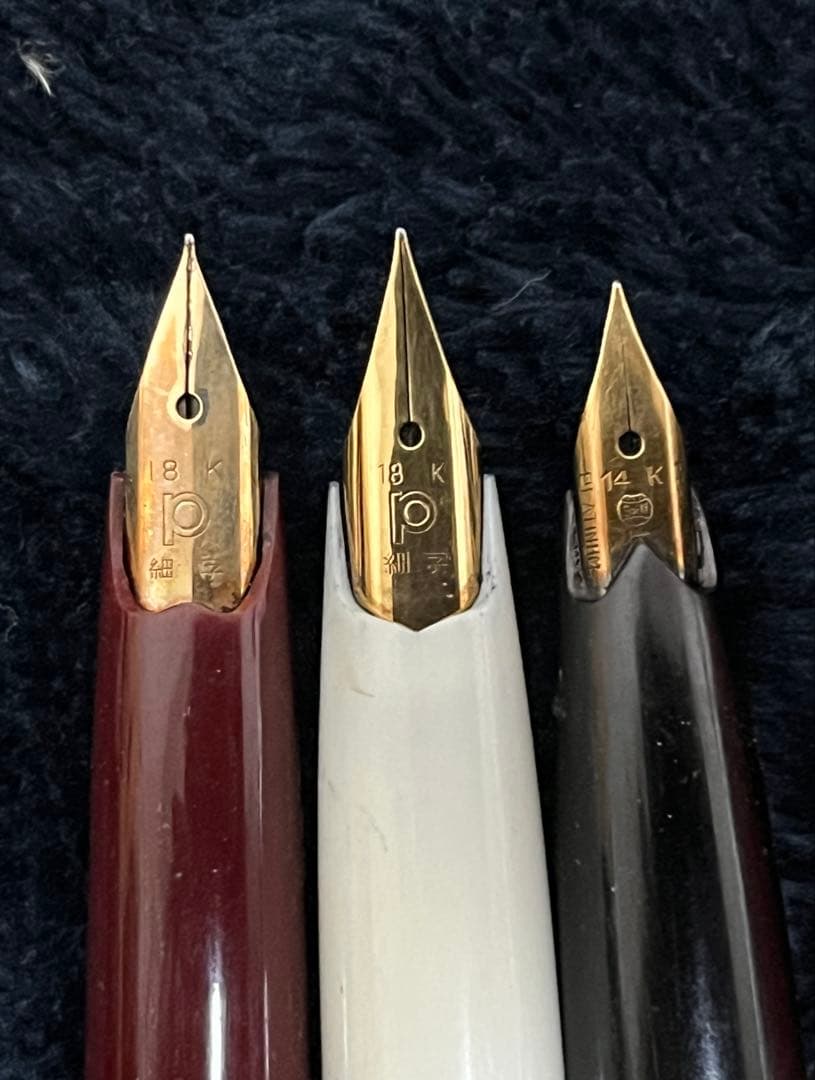 万年筆 まとめ売り pilot プラチナ パーカー 18k 14k
