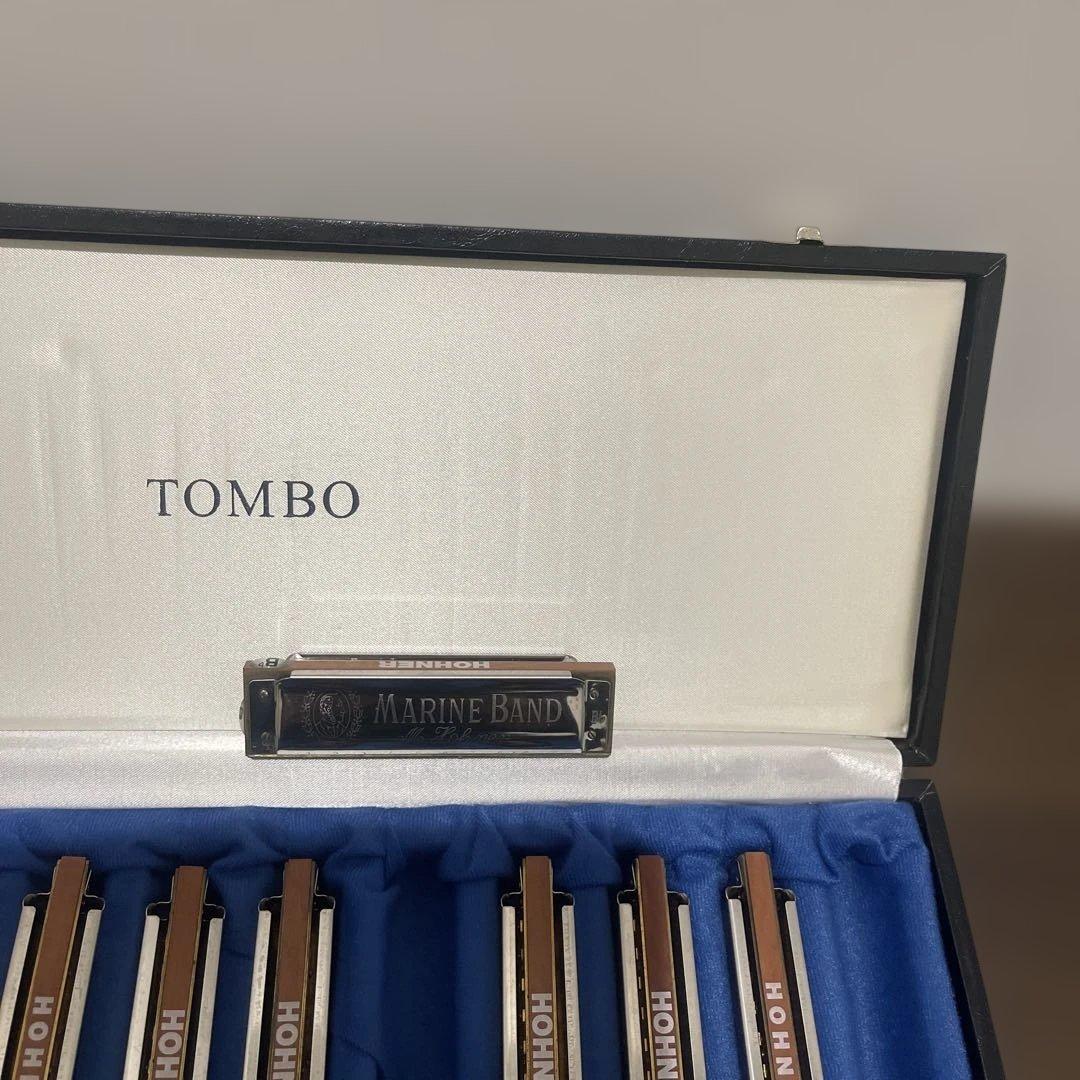 Hohner Marine Band 10本セットケース付き ブルーベルベット