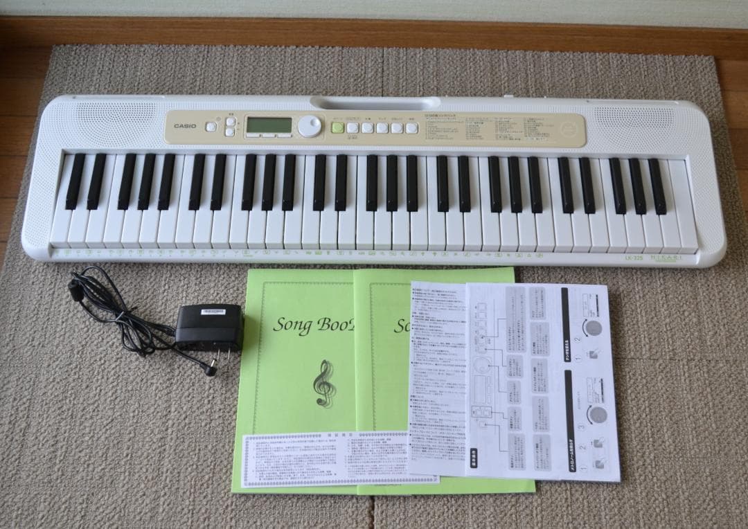 ソバコ2022年CASIO 光ナビゲーションキーボード LK-325