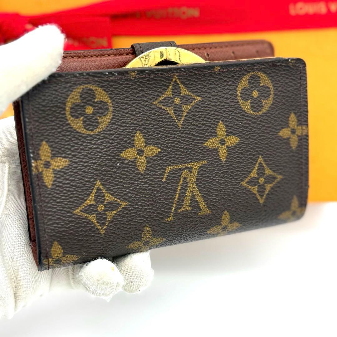 超美品✨ルイヴィトン モノグラム ヴィエノワ がま口財布 コンパクト財布