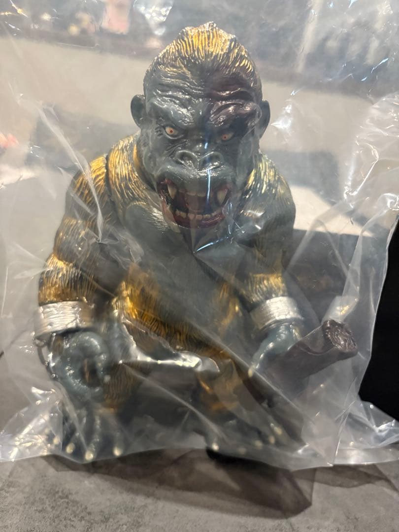 巨猿 シカルナ工房 ソフビ ワンオフ