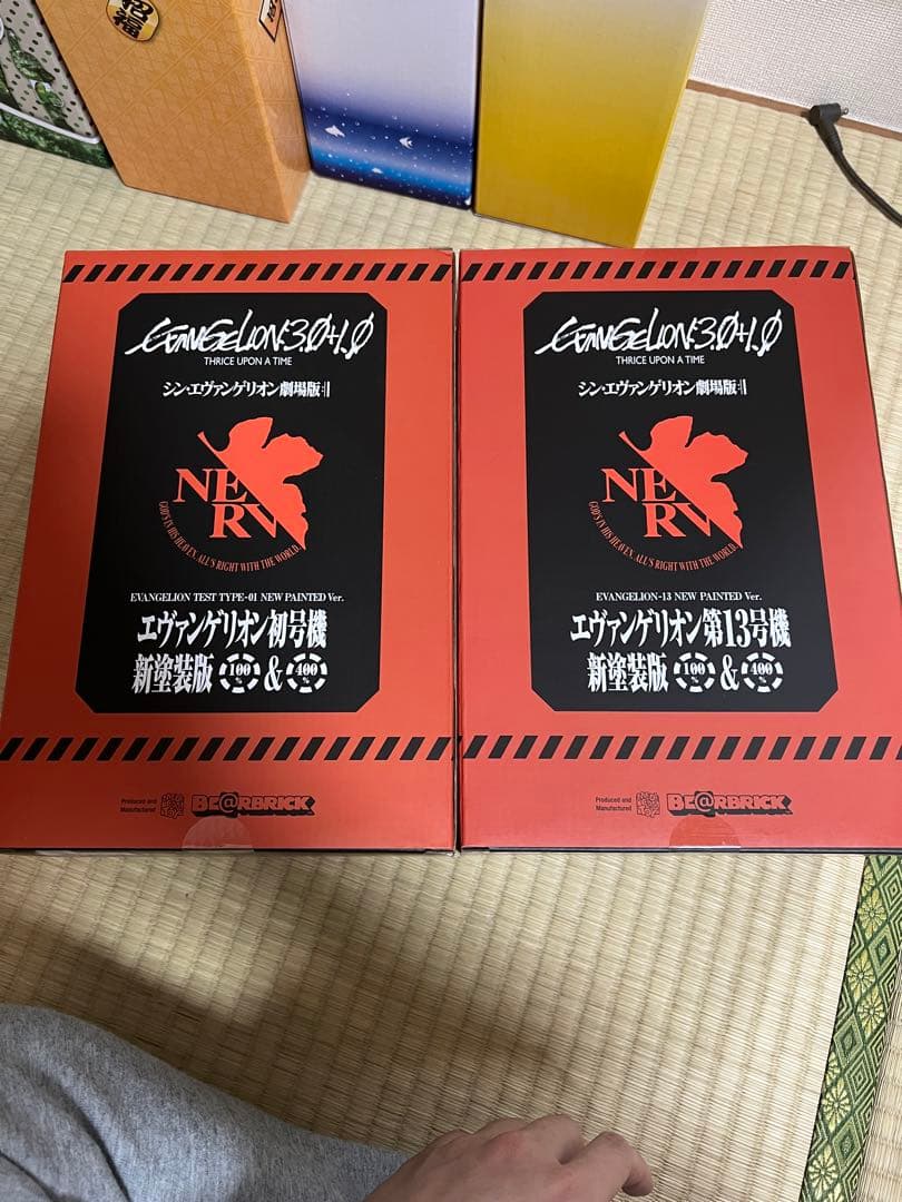 BE@RBRICK エヴァンゲリオン2体セット(新塗装版) 100%/ 400％