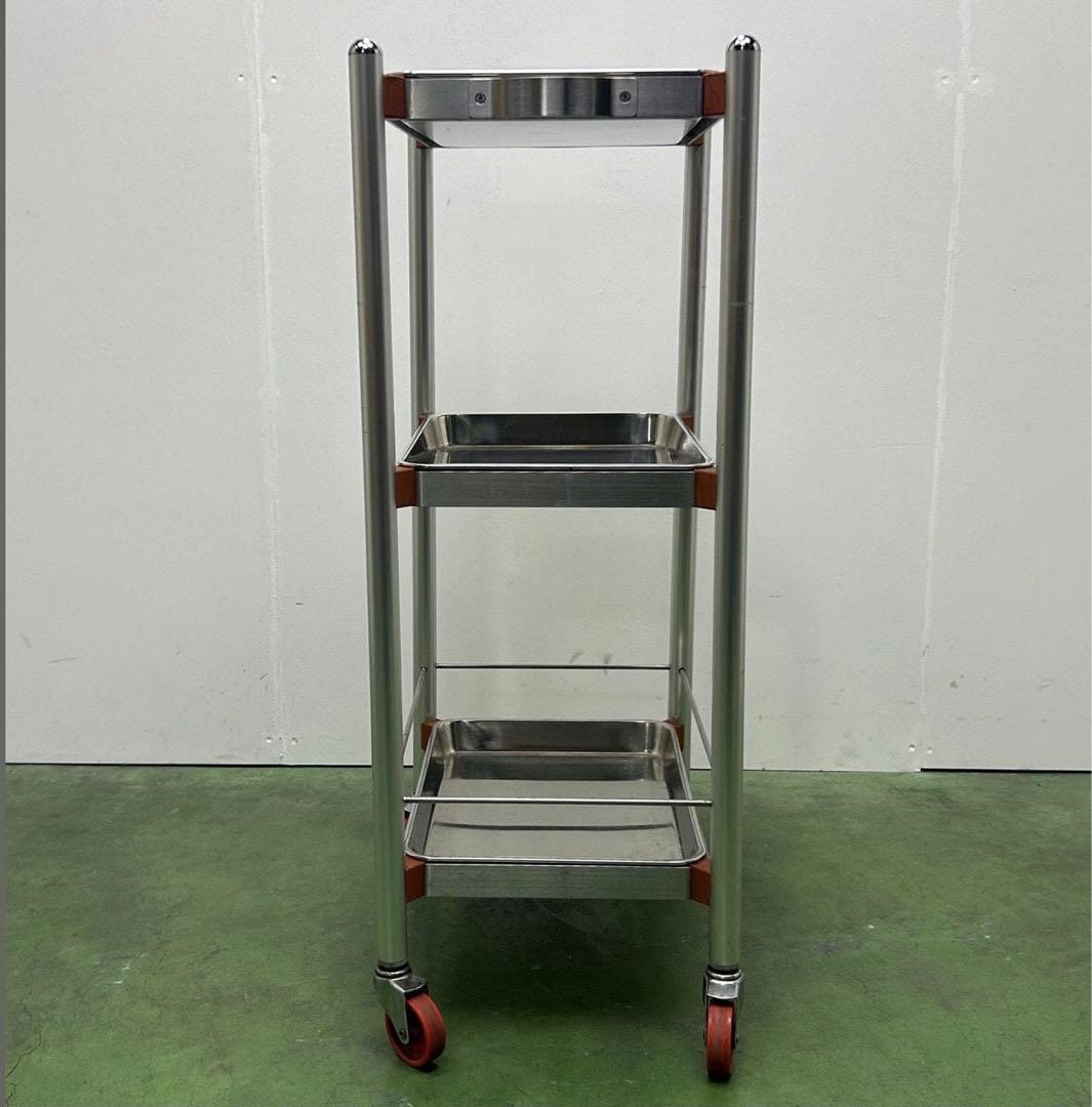 タカラベルモント　D GALLEY S ステンレス　ワゴン　中古　美容室　サロン