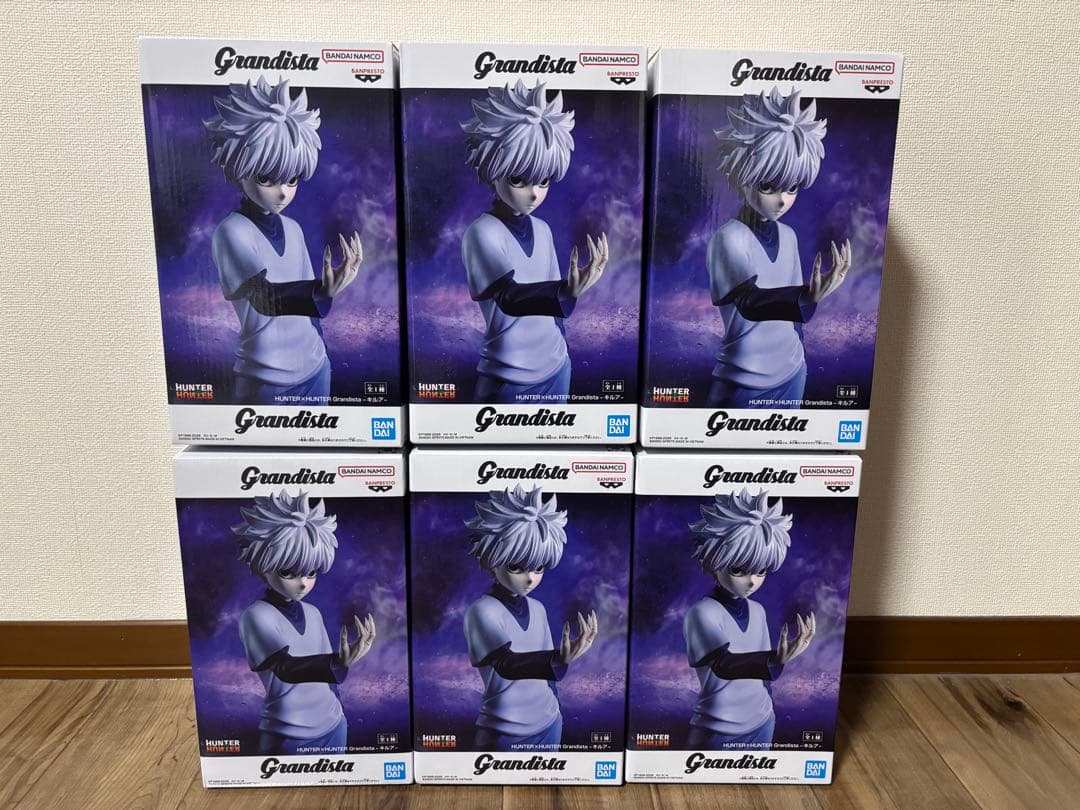 HUNTER x HUNTER Grandista キルア 6個セット ②