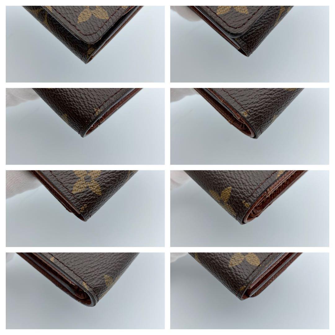 ルイヴィトン モノグラム ポルトモネ ビエ トレゾール M61730 二つ折財布