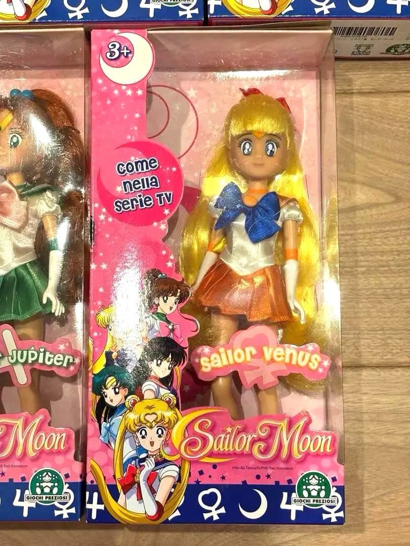 セーラームーン キャラクター人形セット 5体　イタリア製