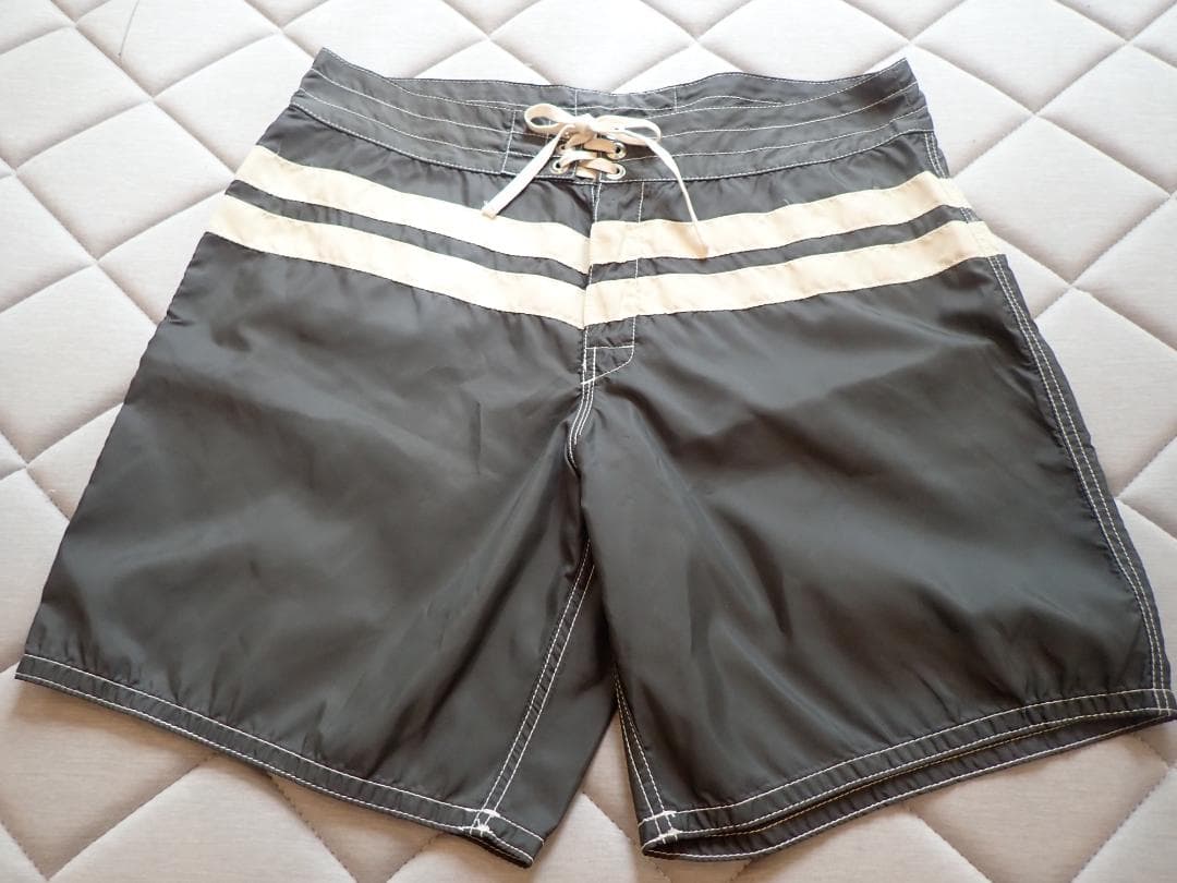 BIRDWELL バードウェル ダークグレーサーフパンツ(34)美品