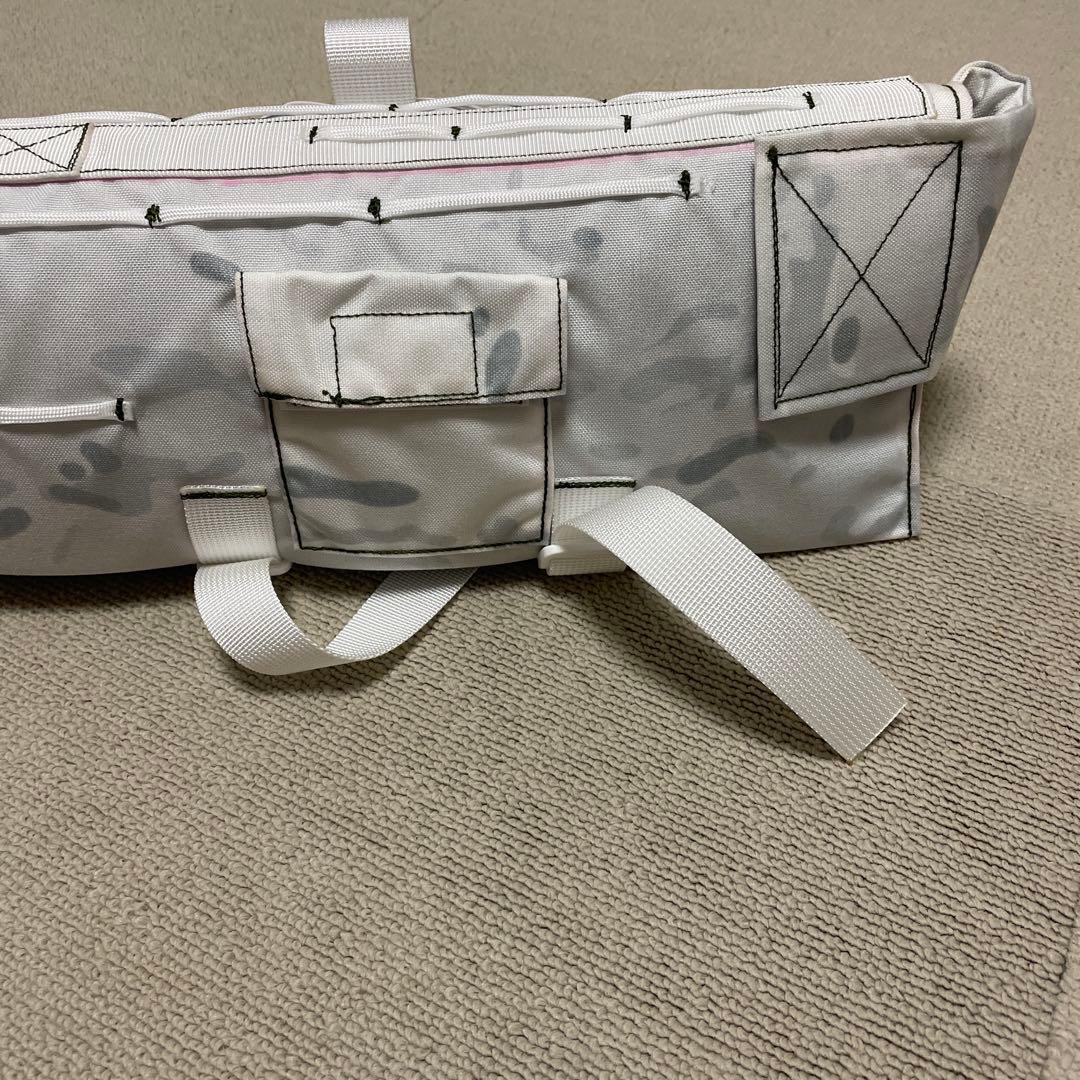 マズルカバー&スコープカバー　陸上自衛隊　　白色　白ジュート付き