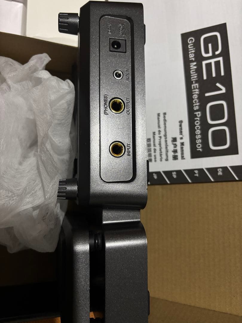 Mooer GE100 マルチエフェクター　美品　アダプタ　箱　取説付き！