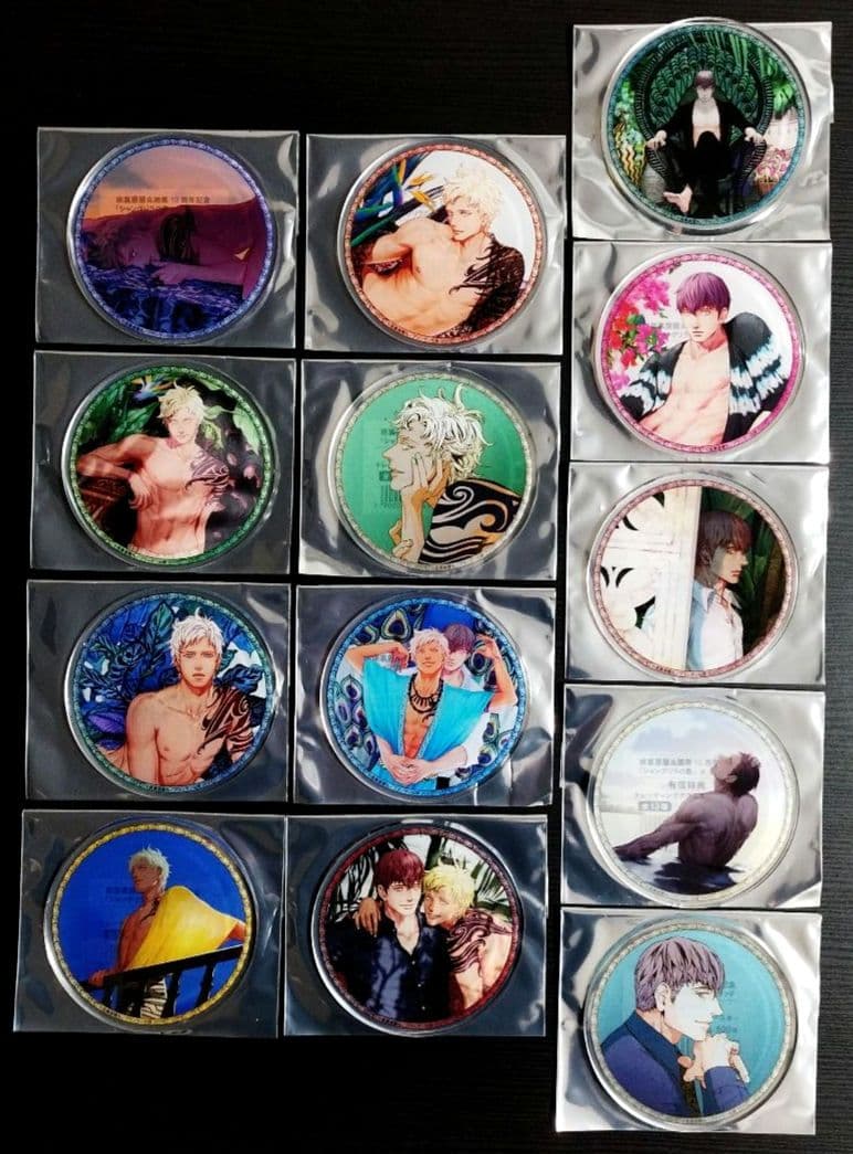 ◆ 座裏屋蘭丸画業10周年記念 「シャングリラの鳥」× グラッテ 全種セット