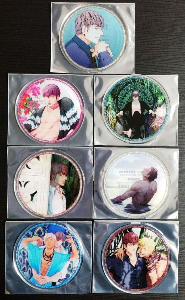 ◆ 座裏屋蘭丸画業10周年記念 「シャングリラの鳥」× グラッテ 全種セット