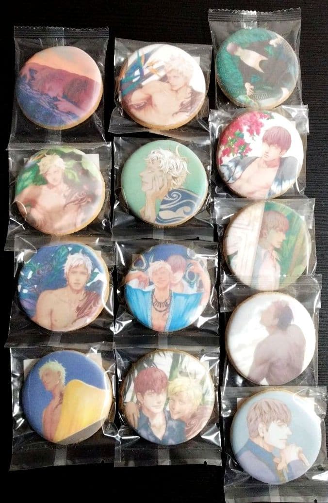 ◆ 座裏屋蘭丸画業10周年記念 「シャングリラの鳥」× グラッテ 全種セット