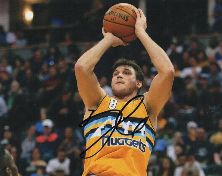 直筆サイン入り写真 ダニーロ・ガリナリ デンバー・ナゲッツ SA鑑定済