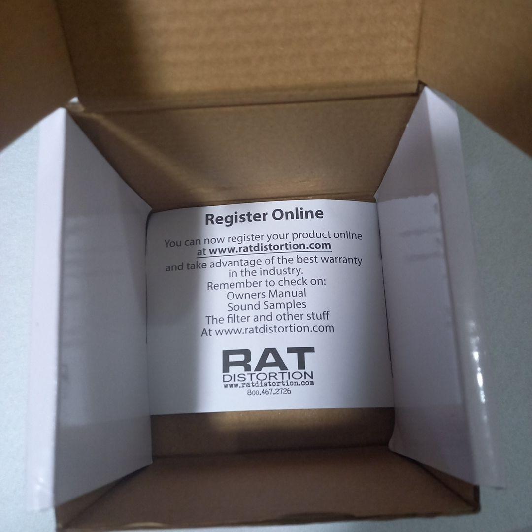 proco RAT2　エフェクターボード用プレート付き