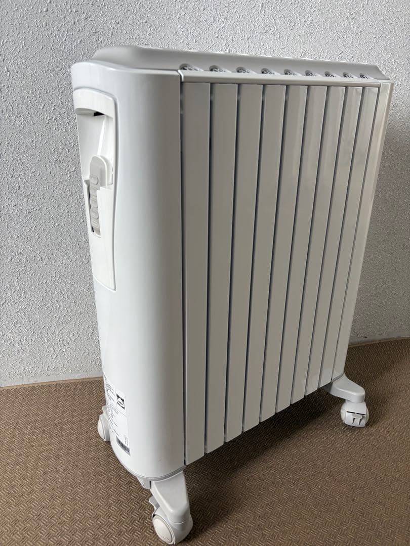 デロンギ オイルヒーター rhj75v0915-gy リモコン キャスター 取説