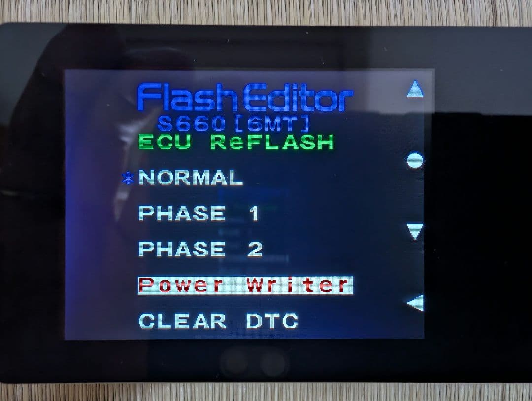 ぎり HKS Flash Editor HONDA S660 （JW5）