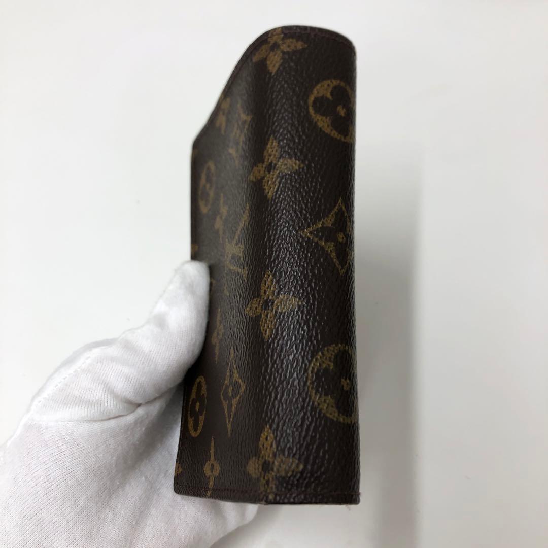ルイ ヴィトン ポルト モネ ヴィエノワ がま口　モノグラム 折り財布