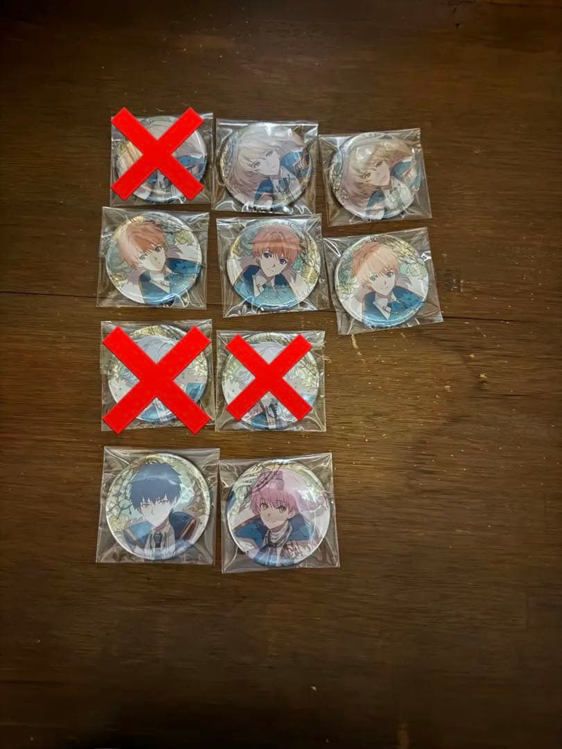 アイチュウ10周年缶バッジ