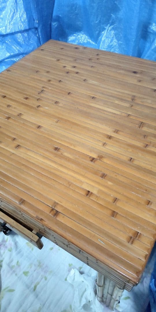 梅里竹芸製品のテーブル　値下げしました