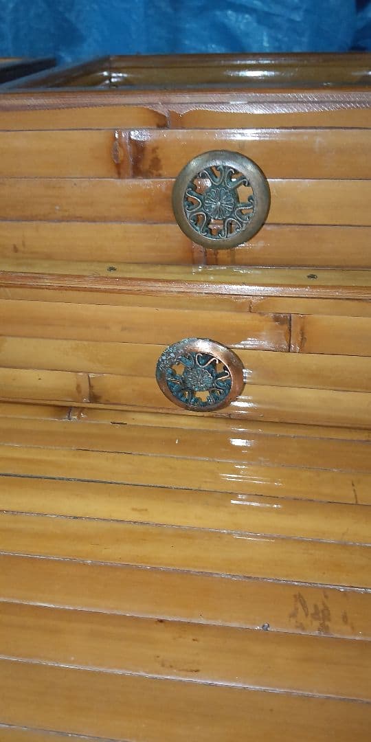 梅里竹芸製品のテーブル　値下げしました