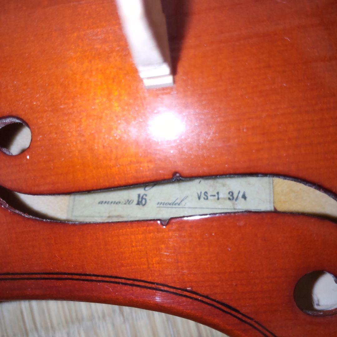 カルロ ジョルダーノ VS-1 2016年製 3/4バイオリン一式セット