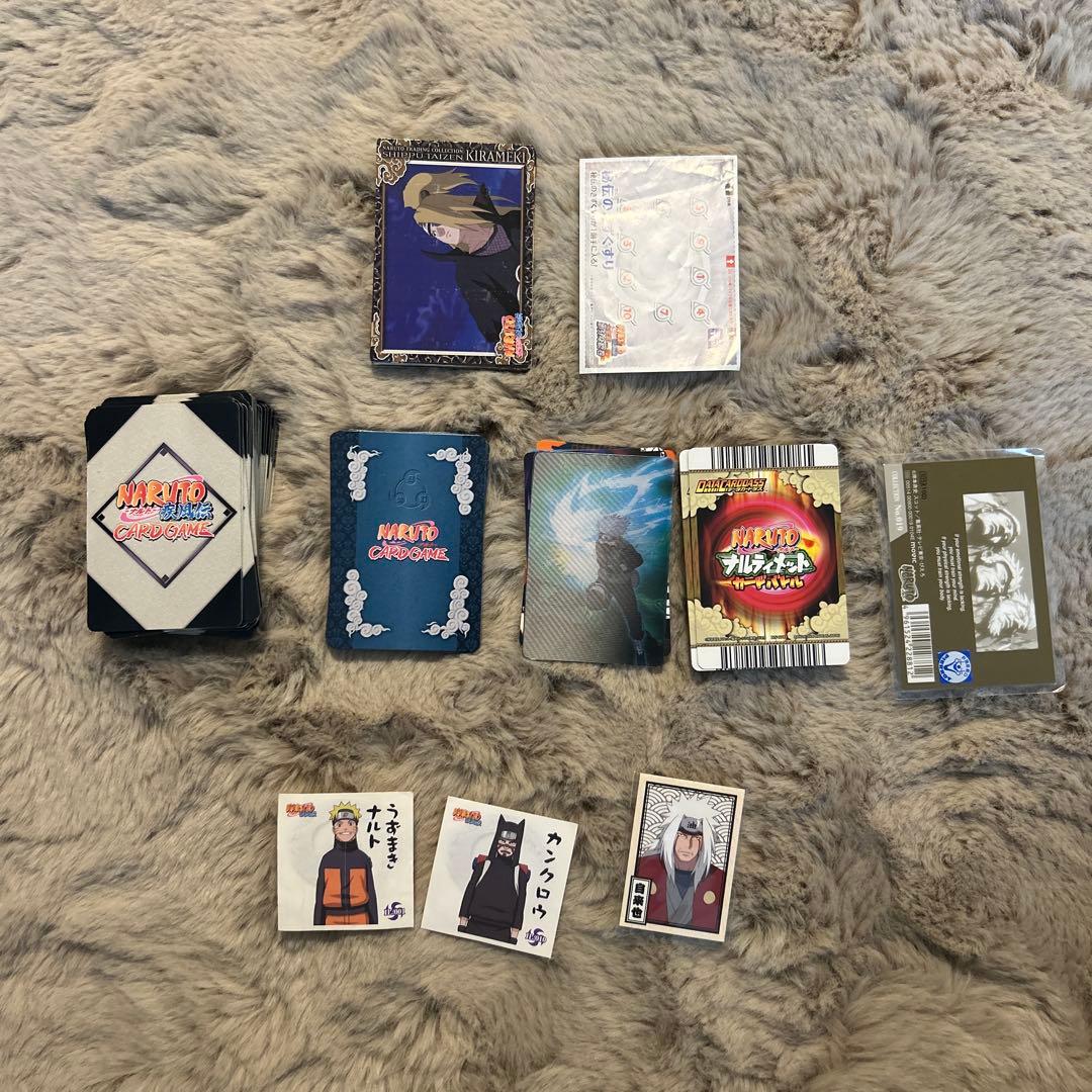 NARUTO NARUTO疾風伝　カード140枚　シールセット
