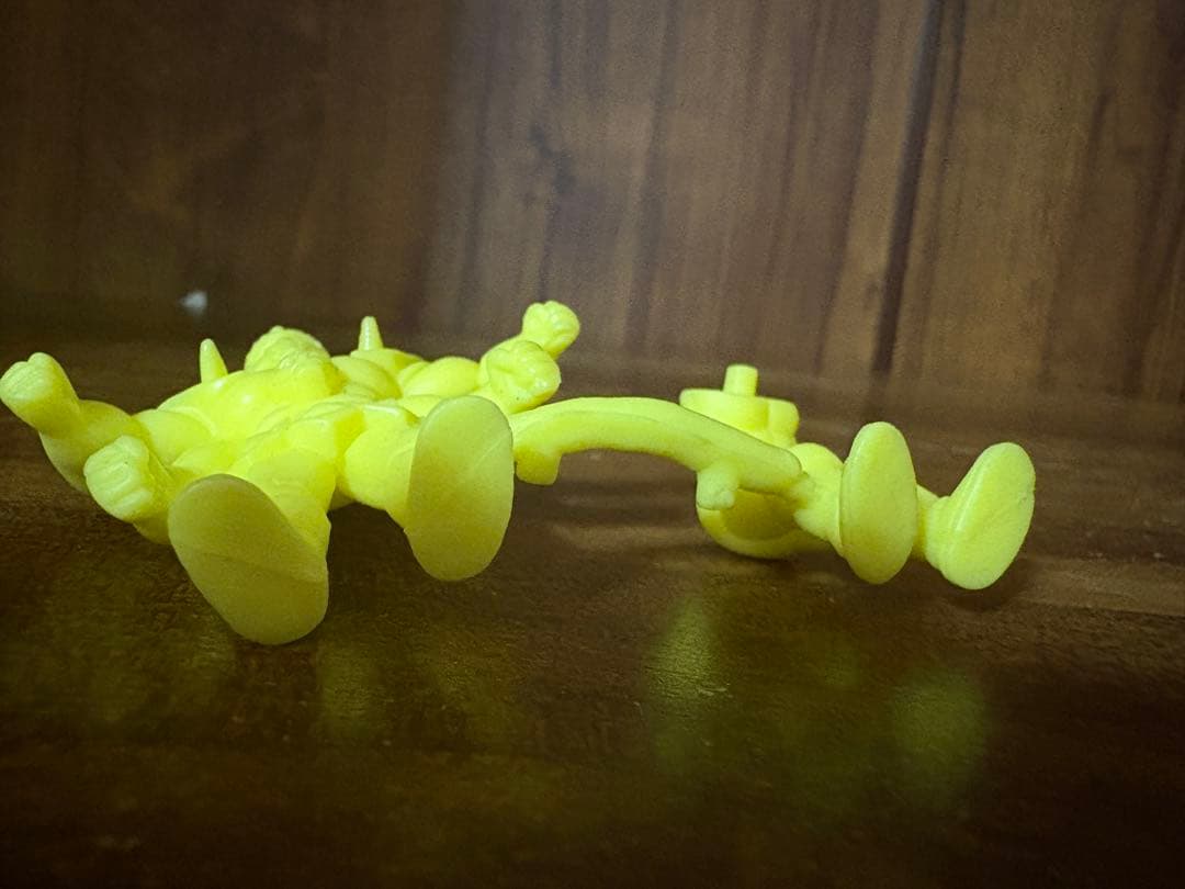 キン消し王位争奪編パート3 サタンクロス　(キン肉マン　消しゴム)み切り