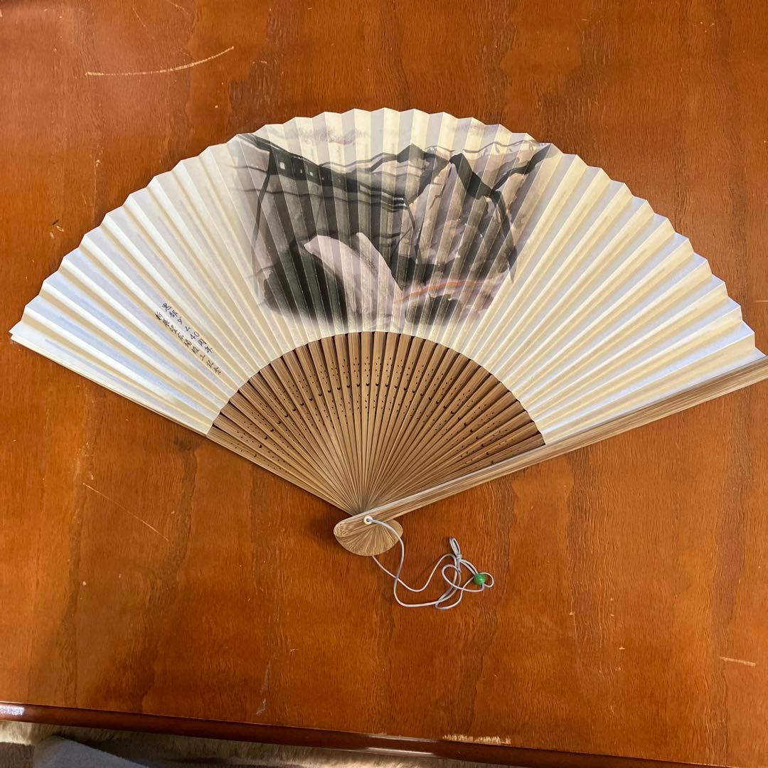 トロリーバス運行40周年記念3Pピンズプラセットと扇子