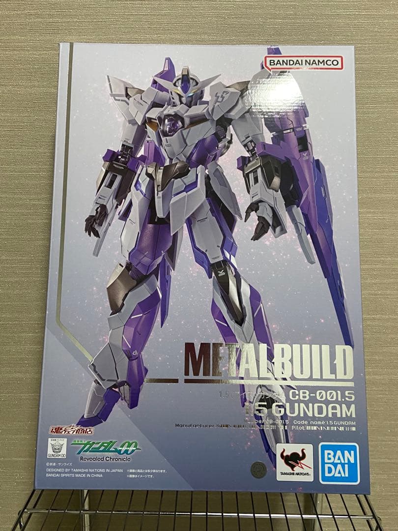L BUILD(メタルビルド) 1.5（アイズ）ガンダム 新品箱開封済み