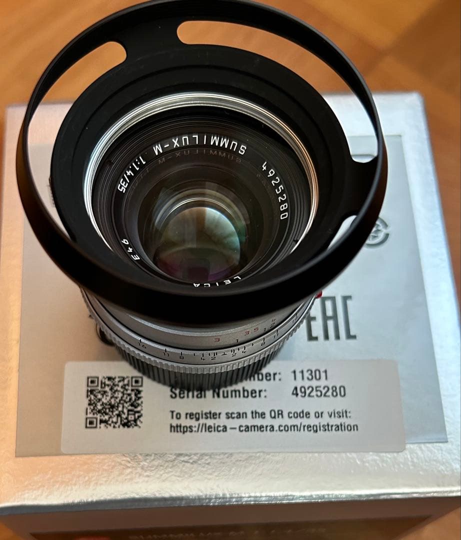ライカ　ズミルックスM35 f1.4 11301