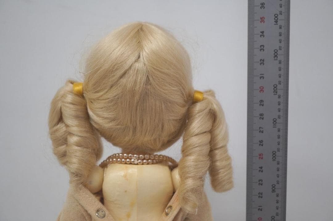 【M2512-27】ANRI アンリ Wood Doll 木彫 人形 サラ ケイ