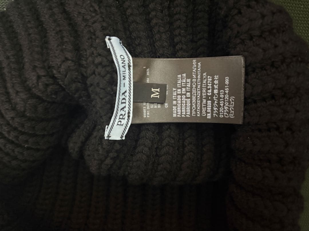 PRADA カシミヤ　ビーニー