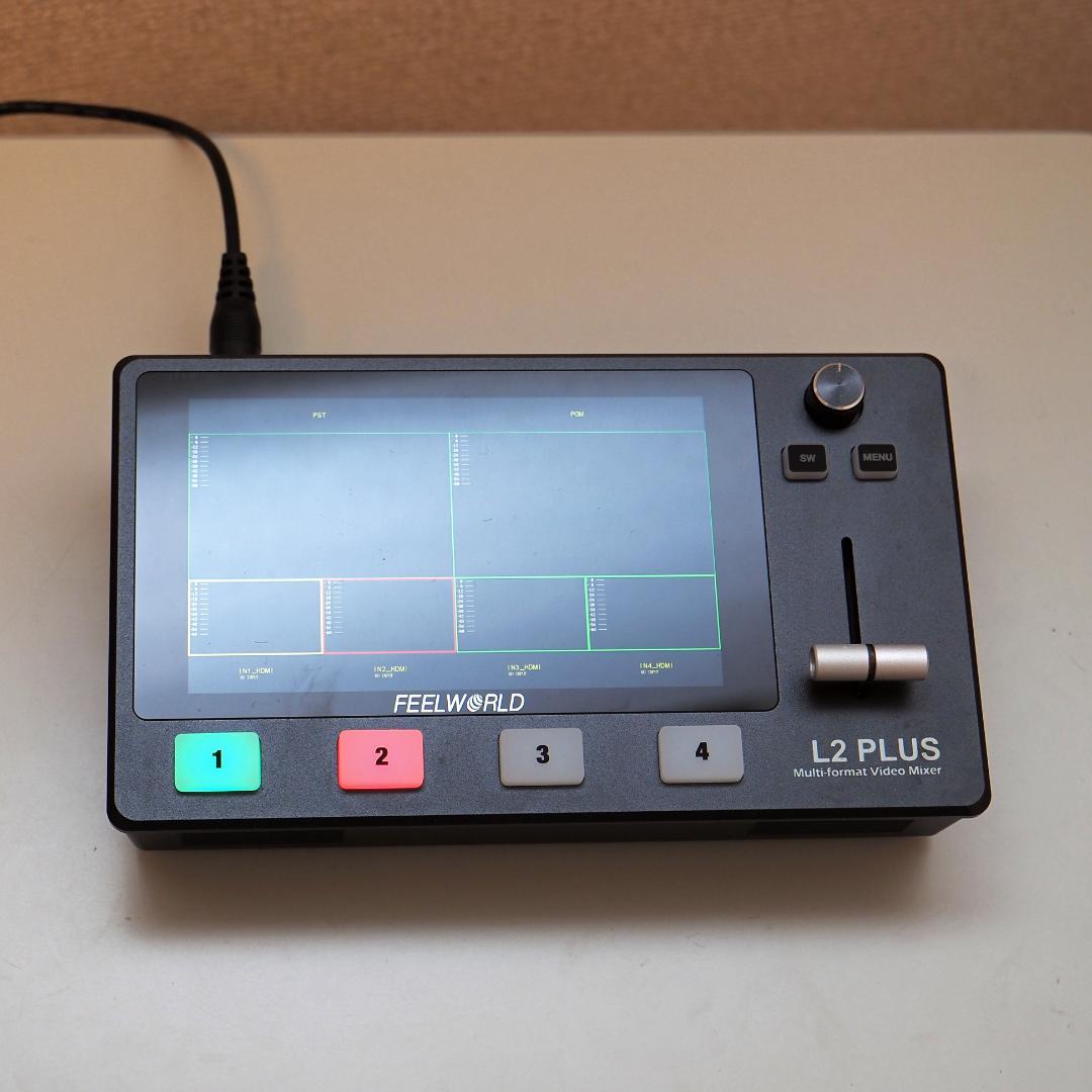 【最終値下げ】FEELWORLD ビデオスイッチャー L2 Plus（排熱板付）