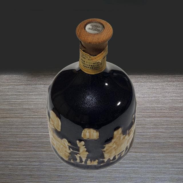 【未開栓・コルク折れ】SUNTORY サントリー ザウィスキー 有田焼ボトル