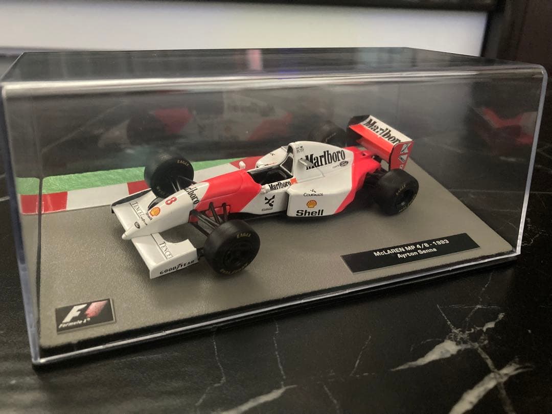 マクラーレン　フォード　MP4/8 マルボロ仕様　セナ　F1マシンコレクション