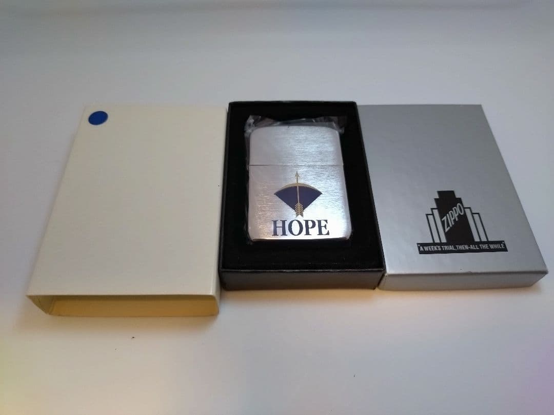 青　HOPE ZIPPO ホープ　ジッポー　未使用