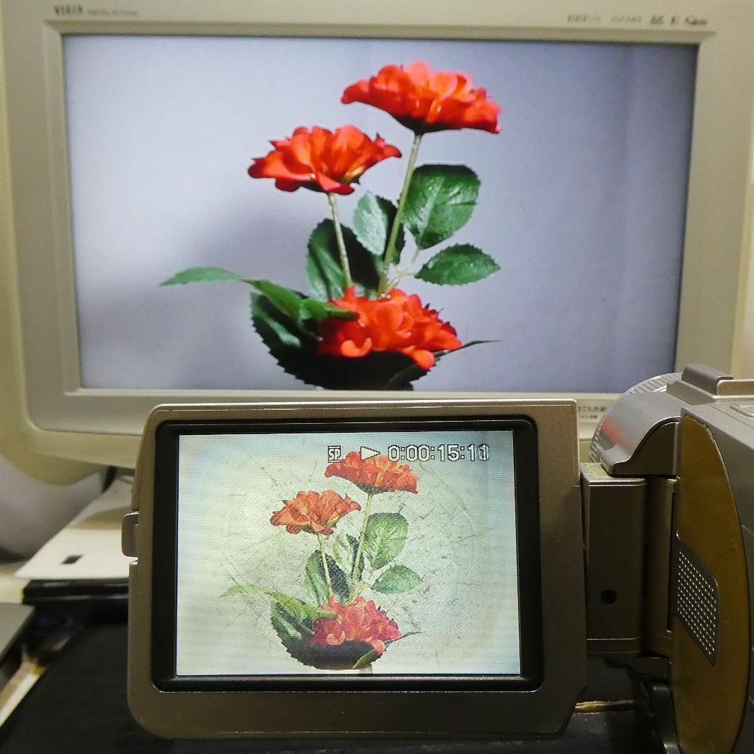 動作品ソニー DCR-TRV10 Mini DVビデオカメラDVDダビングに最適