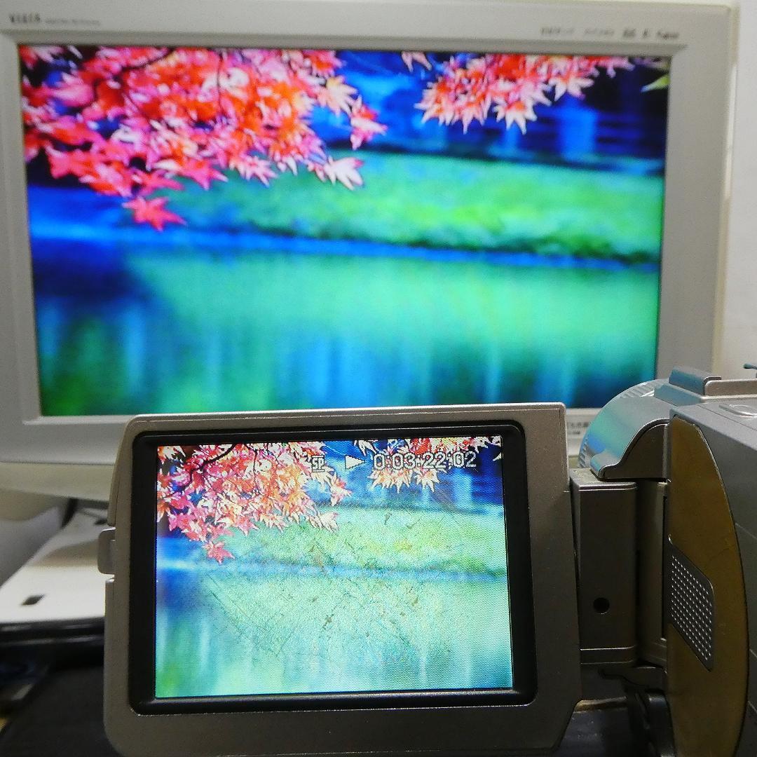 動作品ソニー DCR-TRV10 Mini DVビデオカメラDVDダビングに最適