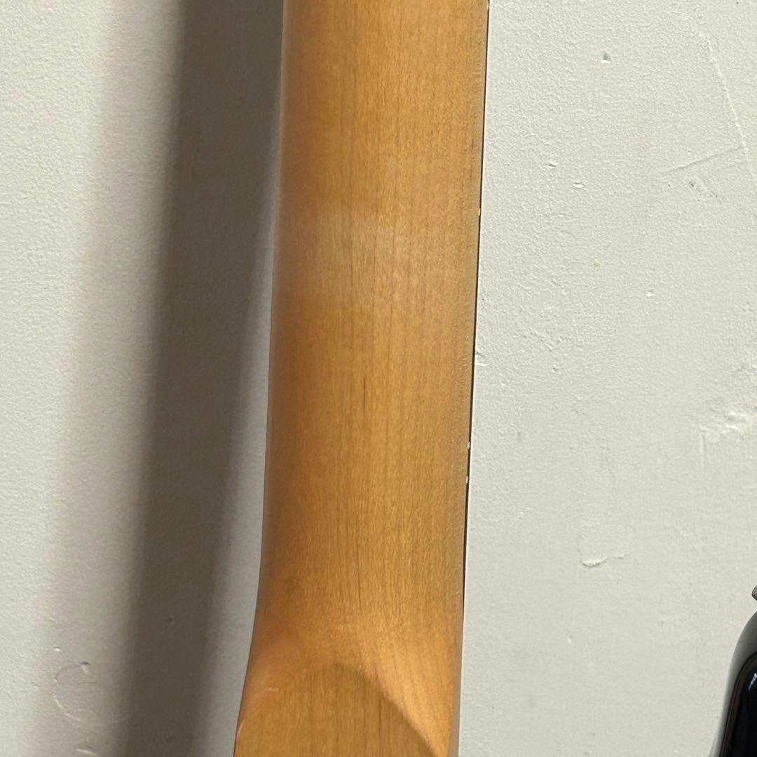 美品メンテ済 スクワイヤー ストラトキャスター アフィニティHSSラメ黒