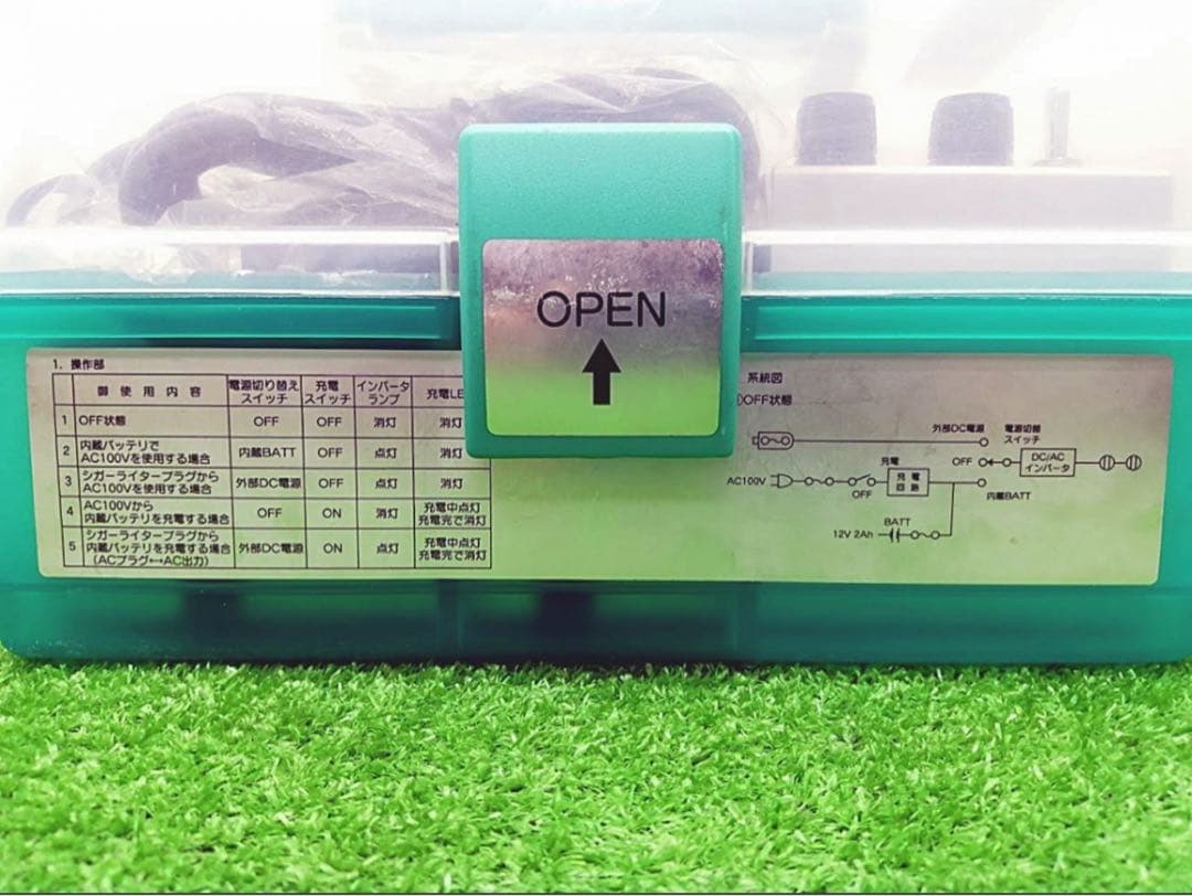 未使用品TERADA寺田電機製作所 蔵DC/ACインバーター12V TD-830